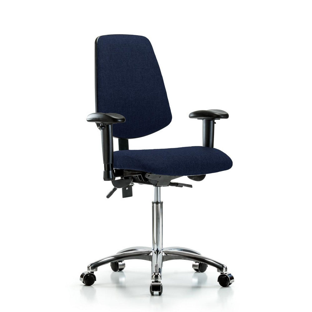 Task Chair Task Chair: Olefin, 29" Seat Height, Navy Blue