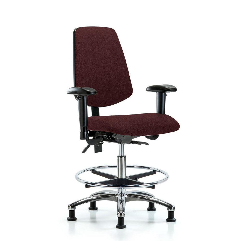 Task Chair Task Chair: Olefin, 29" Seat Height, Burgundy