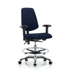 Task Chair Task Chair: Olefin, 28-1/4" Seat Height, Navy Blue