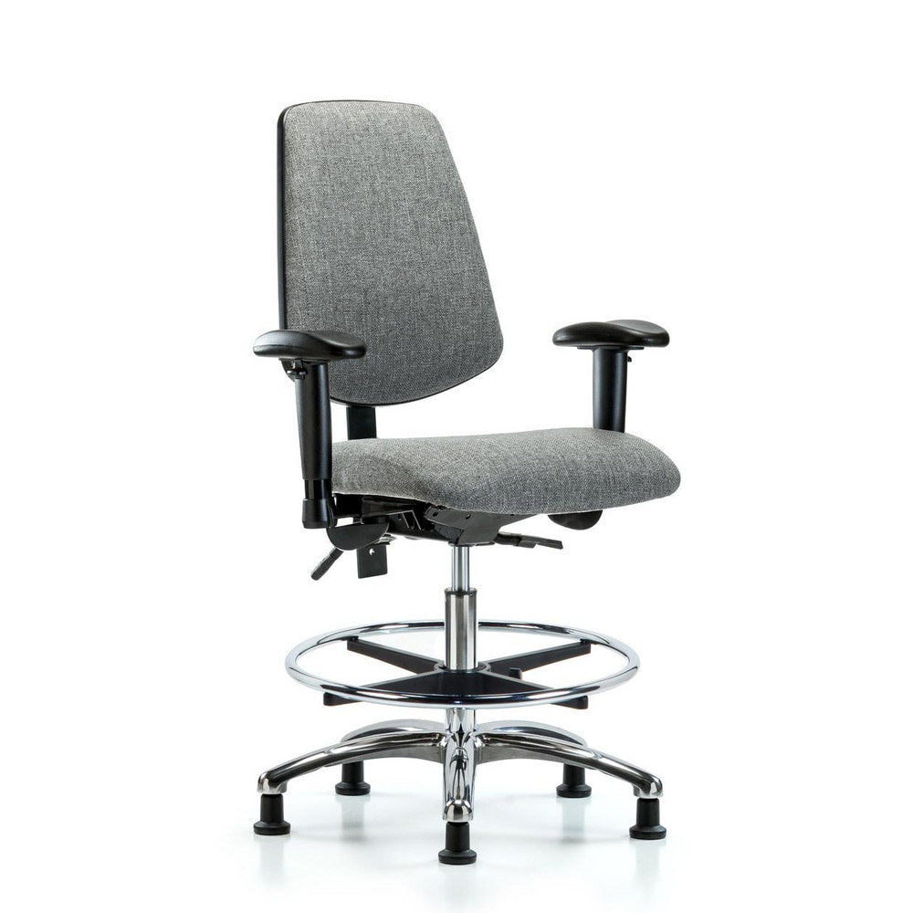 Task Chair Task Chair: Olefin, 28-1/4" Seat Height, Gray