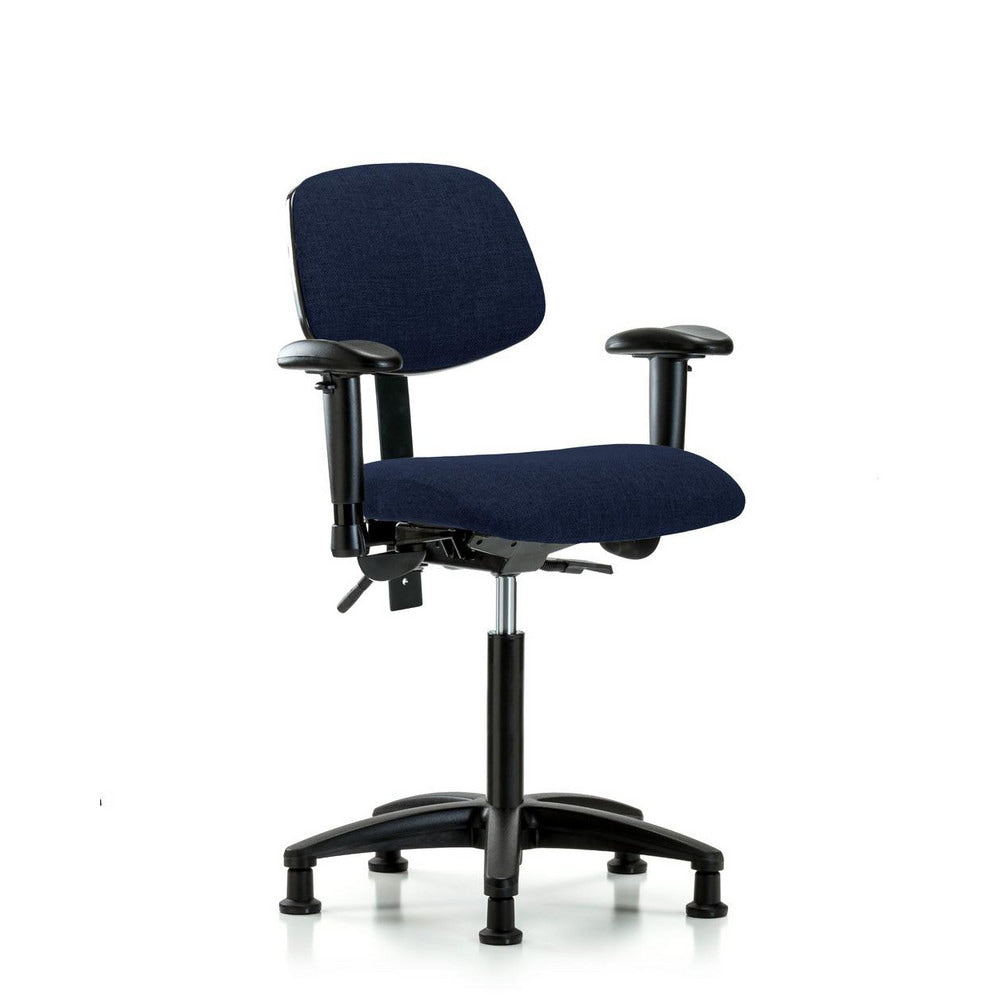 Task Chair Task Chair: Olefin, 28-1/4" Seat Height, Navy Blue