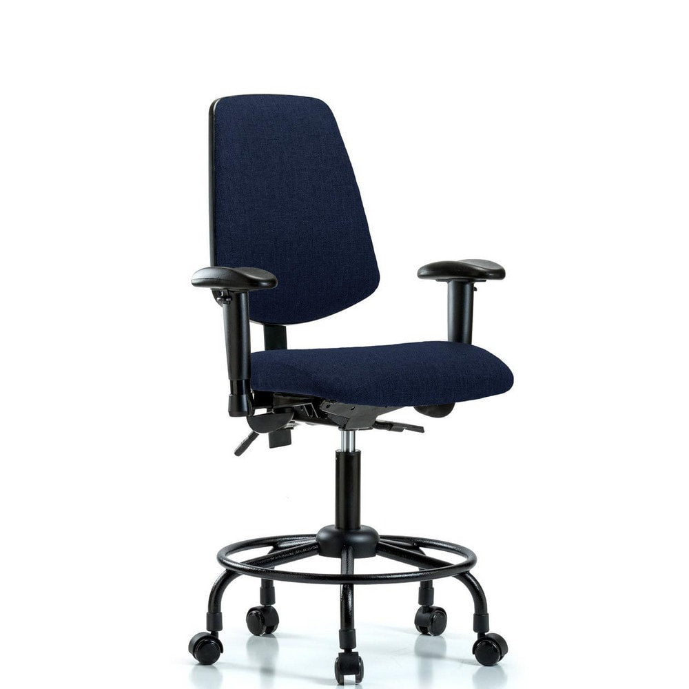 Task Chair Task Chair: Olefin, 27-3/4" Seat Height, Navy Blue