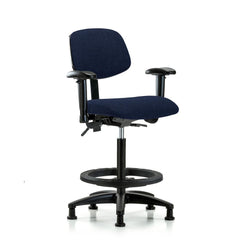 Task Chair Task Chair: Olefin, 34-1/2" Seat Height, Navy Blue