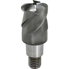 Corner Radius & Corner Chamfer End Mill Heads; Mill Diameter (mm): 25.00; Length of Cut (mm): 1.6000; Number Of Flutes: 4