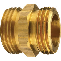 Garden Hose Fittings & Repair Kits; Kit Type: Adapter ; Connector Type: Male Hose x Male Hose; Compatible Hose Diameter: 0.75; Thread Size (Inch): 3/4 x 3/4; Thread Type: GHT; Material: Brass; Color: Copper