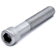 Hex Socket Cap Screw: 1/4-20 Thread, 4-1/4" Length Under Head, Stainless Steel, Bright/Uncoated Finish