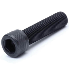 Hex Socket Cap Screw: 5/16-32 Thread, 1" Length Under Head, Alloy Steel, Black Oxide Finish