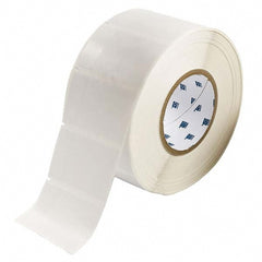 Label Maker Label: Clear & White, Vinyl, 1,500 per Roll