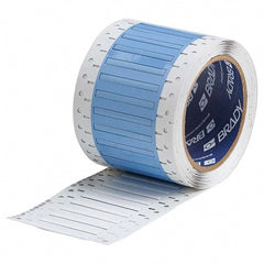 Label Maker Label: White, Polyolefin, 2,500 per Roll