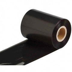 Printer Ribbon: 3.27" Wide, 984' Long, Black, Resin