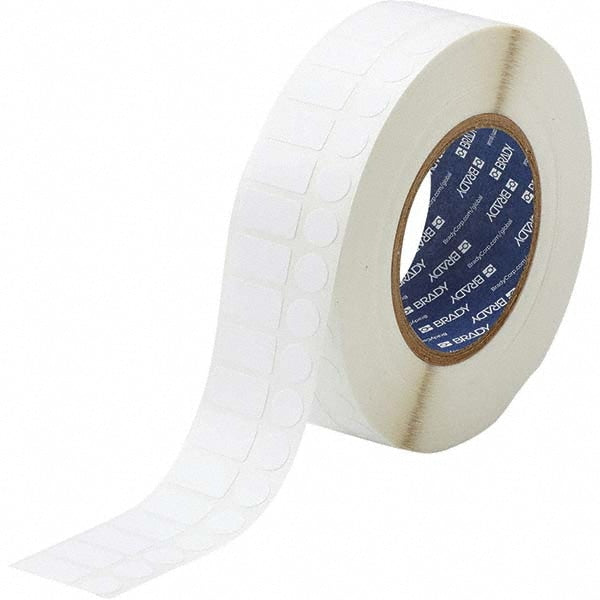 Label Maker Label: White, Nylon, 3,000 per Roll