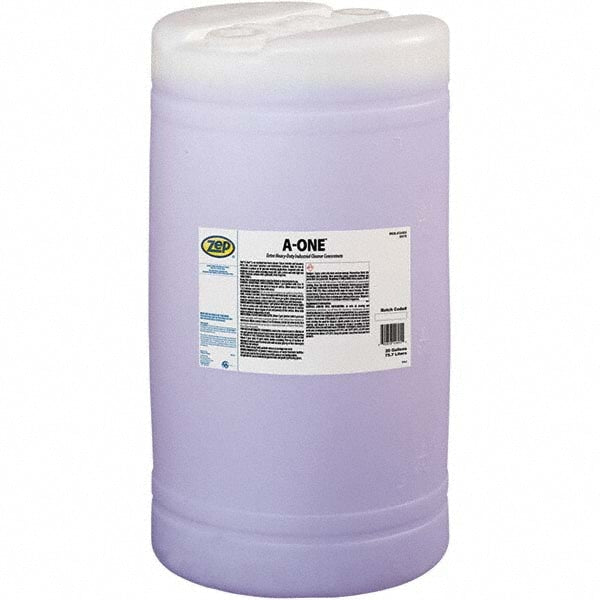 Zep A-One Extra Heavy-Duty Industrial Cleaner Concentrate, 20 gal, Pleasant Scent