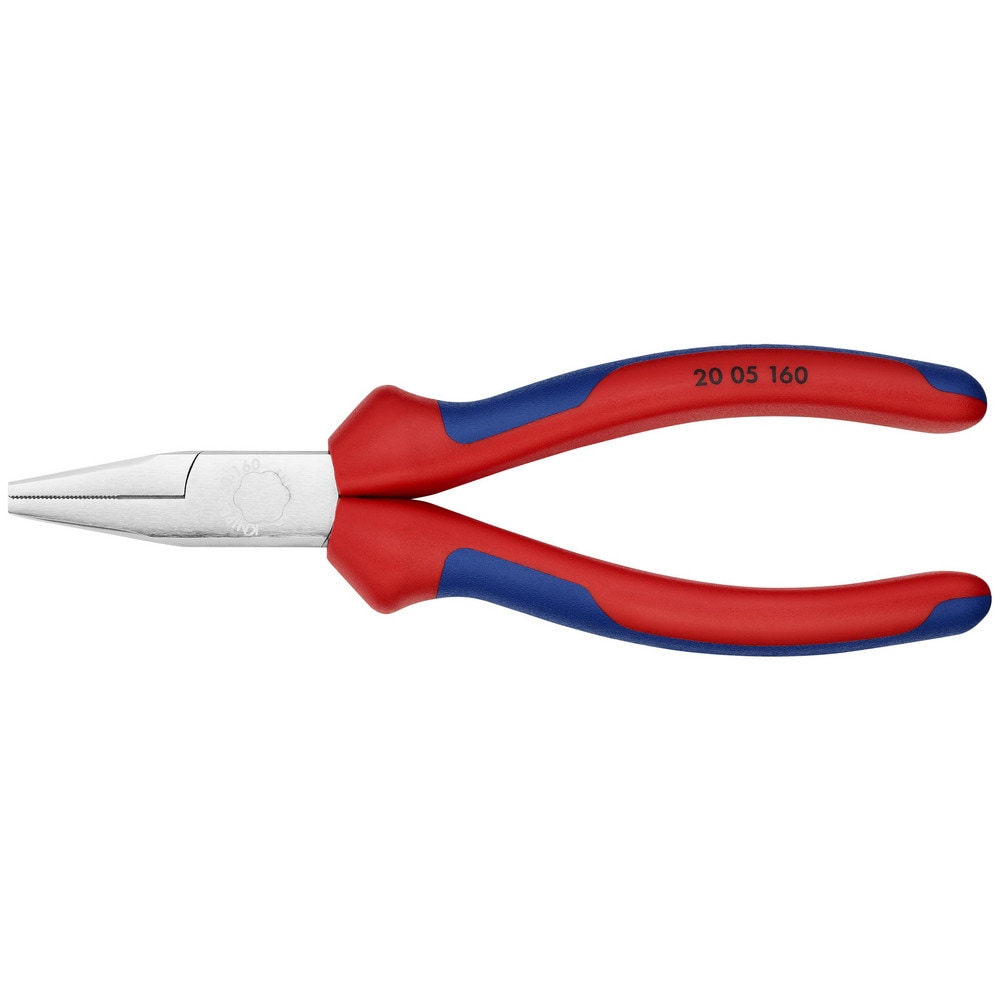 Long Nose Pliers; Pliers Type: Flat Nose Pliers; Jaw Texture: Serrated; Jaw Length (Inch): 1-3/16; Jaw Width (Inch): 43/64