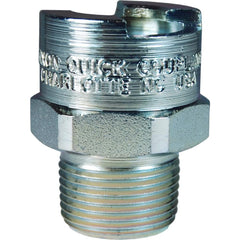 Pneumatic Hose Fittings & Couplings; Fitting Type: Air Hose; Type: Coupler; Coupling Type: Coupler; Interchange Type: Bowes; Thread Type: NPTF; Coupler Size: 0.5; Material: Steel; Thread Standard: Male NPT