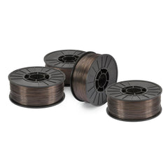 MIG Flux Core Welding Wire: 0.052" Dia, Steel Alloy