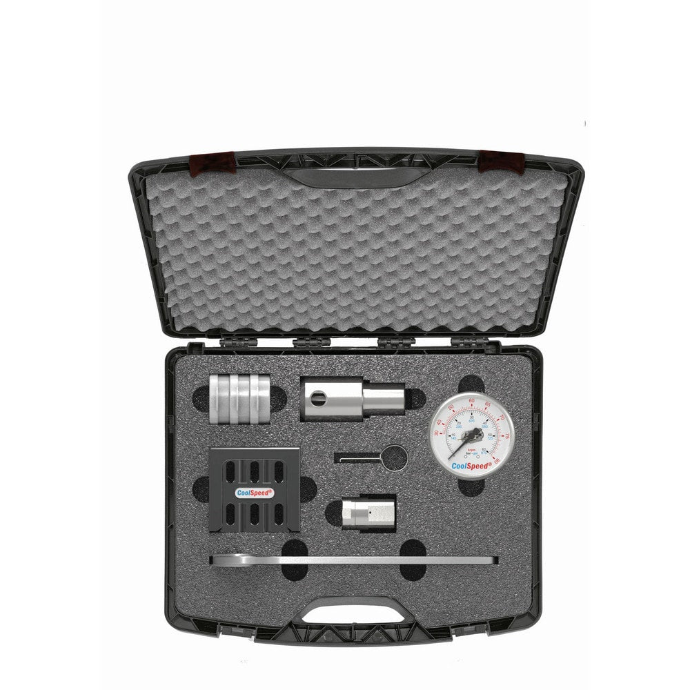 Fluid & Air-Mist High-Speed Spindles; Drive Type: Coolant/Cutting Oil; RPM: 80000.000; Compatible Tool Size: Metric Starter Kit supports 3mm, 4mm, and 6 mm cutting tool shank diameters; Shaft Diameter: 25.000; Wattage: 300.000; Operating Pressure Range (p