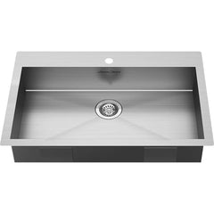 Single Bowl Stainless Steel Kitchen Sink: Stainless Steel