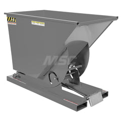 Stationary Tilt Hopper: 4,000 lb Capacity, 32" Wide, 61.13" Long, 42.75" High