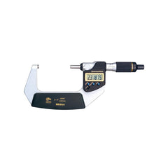 Electronic Outside Micrometer: 3" Max, Carbide-Tipped Face, IP65