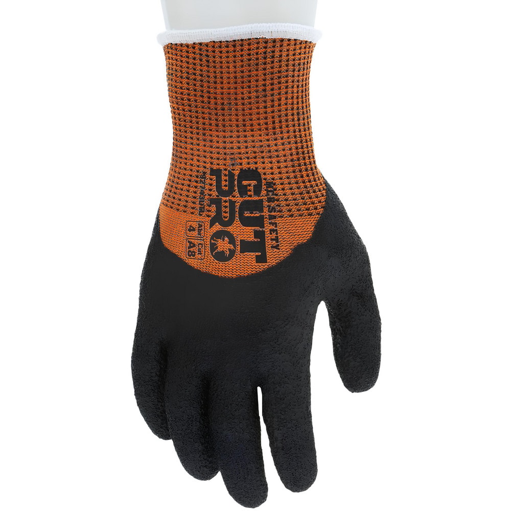 Cut, Puncture & Abrasion-Resistant Gloves: MCR Safety 92743LT, Size 2X-Large, ANSI Cut A8, ANSI Puncture 4, Latex, HPPE