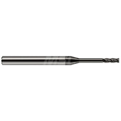 Square End Mill: 0.0400" Dia, 0.1200" LOC, 4 Flute, Solid Carbide