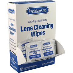 Eyewear Cleaning Wipes: Pre-Moistened, Paper, Use with Glasses