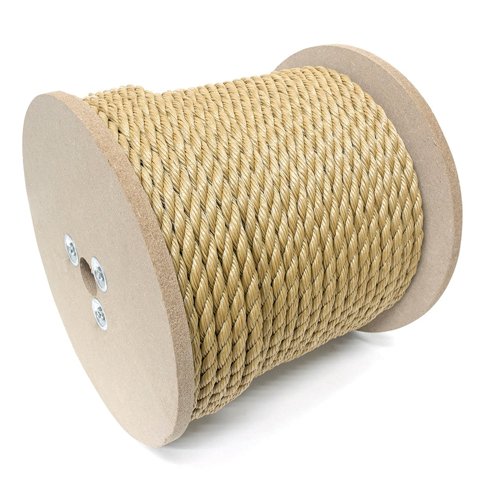 Rope; 5/8"X200' BRN POLYPROPLN TWIST ROPE