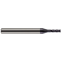 Square End Mill: 0.3750" Dia, 1.1250" LOC, 4 Flute, Solid Carbide