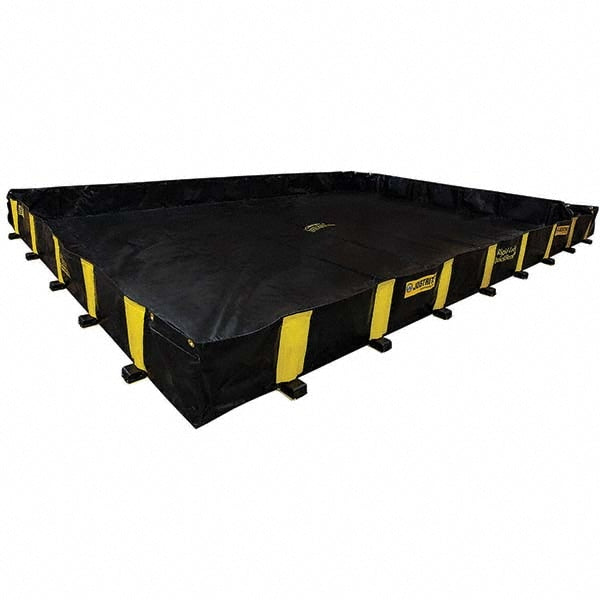 Collapsible Berms & Pools; Type: Portable Berm; Product Type: Portable Berm; Sump Capacity (Gal.): 2510.0 gal (US); 2510.00; Spill Capacity: 2510.0 gal (US); Length (Feet): 12.00; 12.0 ft; Length (Inch): 12.0 ft; Overall Length: 12.0 ft; Overall Width: 28