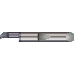 Boring Bars; Boring Bar Type: Boring; Cutting Direction: Right Hand; Minimum Bore Diameter (Decimal Inch): 0.0900; Material: Solid Carbide; Maximum Bore Depth (Decimal Inch): 0.5000; Projection (Decimal Inch): 0.0150