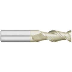 Corner Radius End Mill: 1/2" Dia, 5/8" LOC, 0.0400" Radius, 2 Flute, Solid Carbide