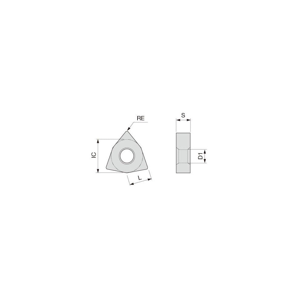 Turning Insert: WNMG332SF T6130, Carbide