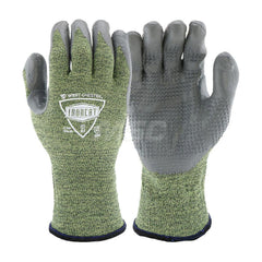 Welding Gloves: Ironcat 6100, Size Large, Silicone-Coated, Modacrylic, Pair, for TIG