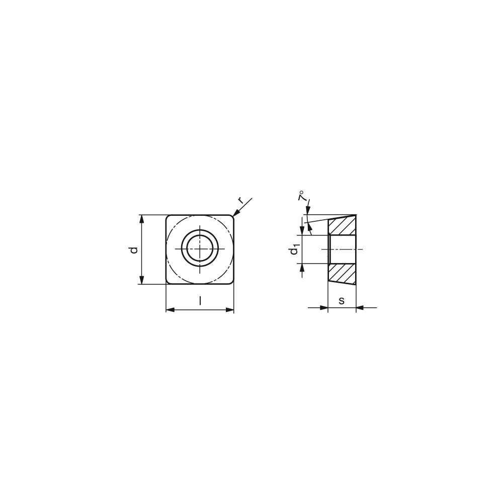 Turning Insert: SCMT32.52EN-SM CTC2135, Carbide