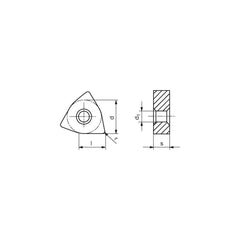 Turning Insert: WNMG433EN-FMS CT-P15, Carbide