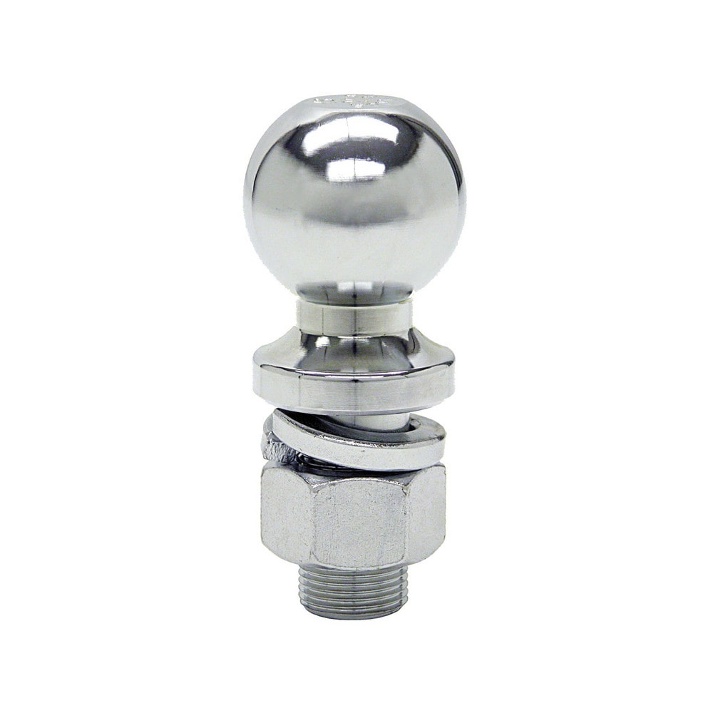 Hitch Balls; Ball Diameter: 2.00; Shank Diameter: 0.4380; Shank Length: 2.125 in; Maximum Capacity: 0 lb; Finish/Coating: Chrome; Class: II; Features: Corrosion-Resistant