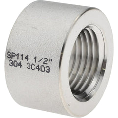 Stainless Steel Pipe Fittings; Fitting Type: Half Coupling; End Connection: NPT