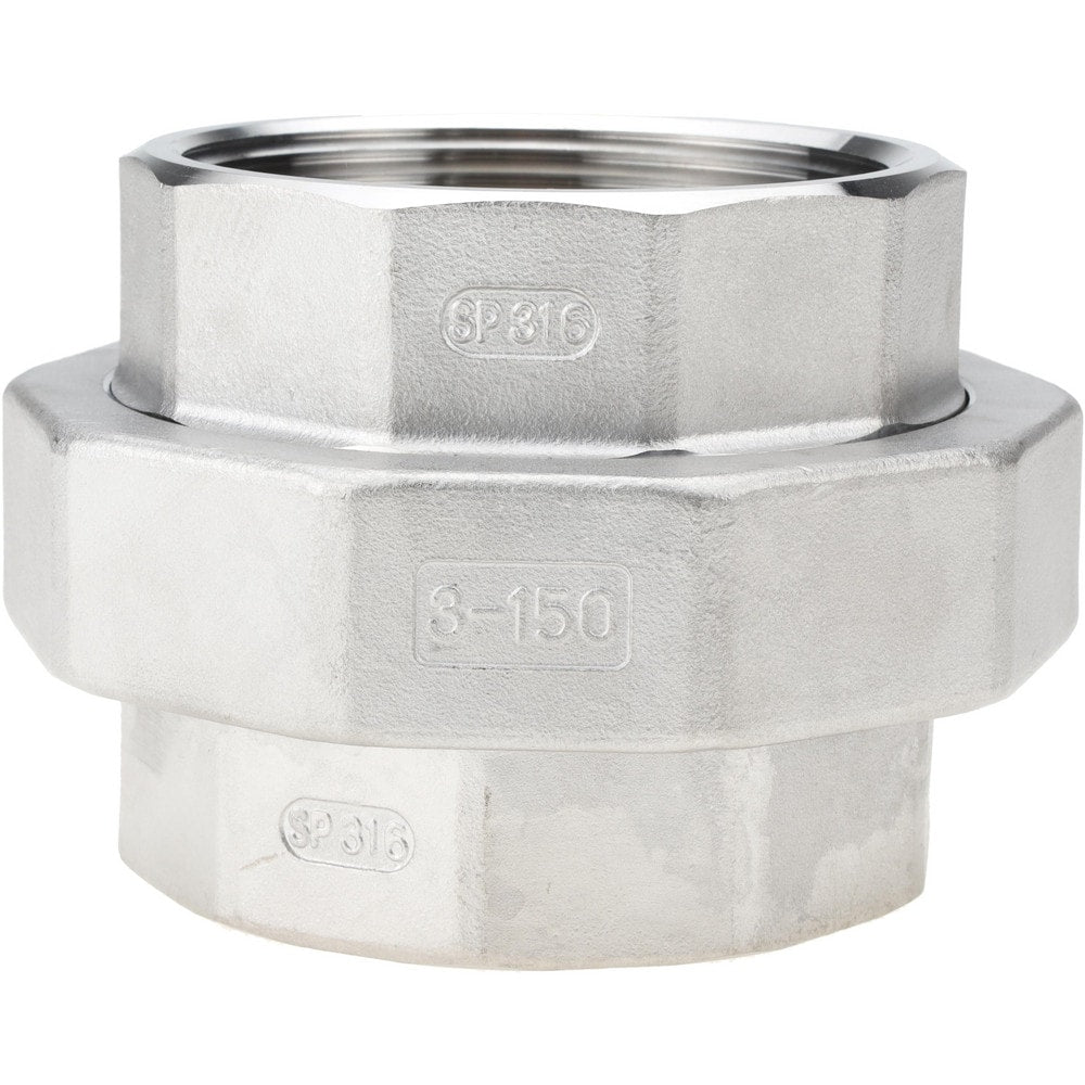 Stainless Steel Pipe Fittings; Fitting Type: Union; End Connection: NPT