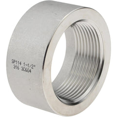 Stainless Steel Pipe Fittings; Fitting Type: Half Coupling; End Connection: NPT