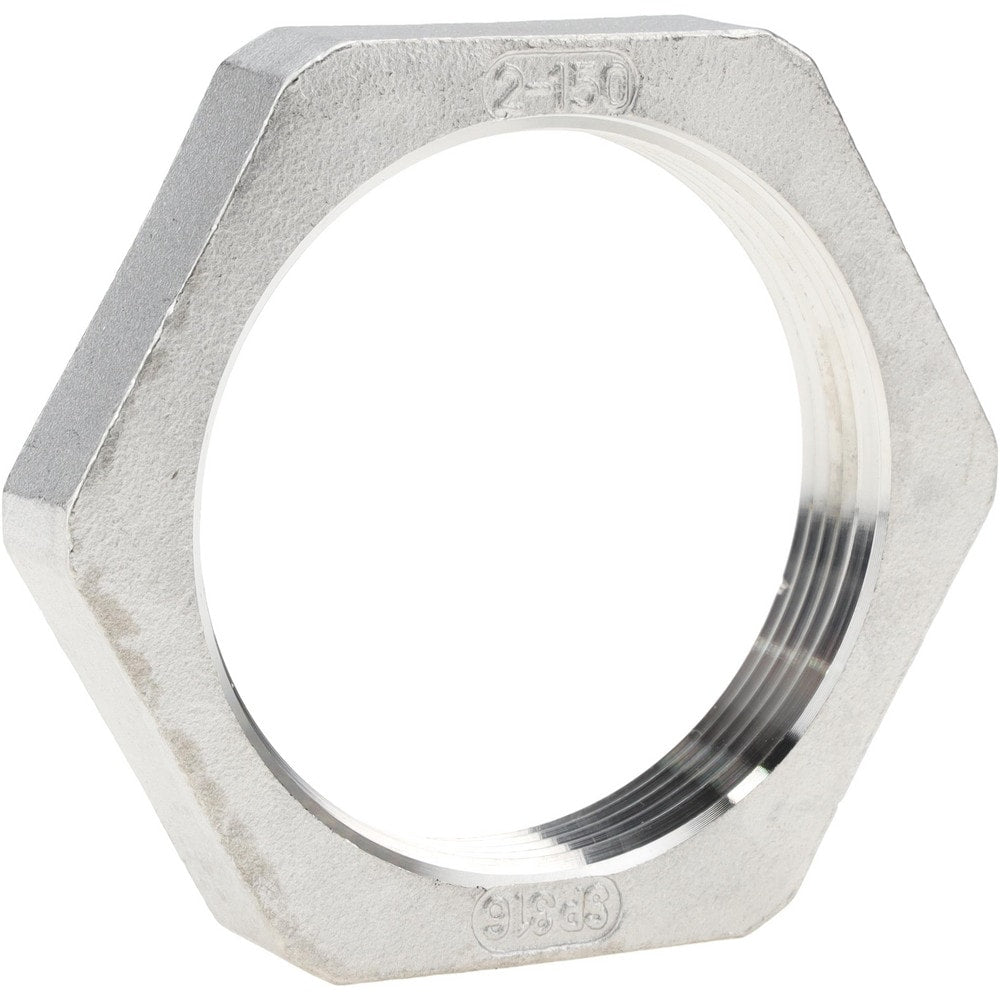 Stainless Steel Pipe Fittings; Fitting Type: Lock Nut; End Connection: NPT