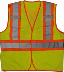 High Visibility Vest:  2X-Large & 3X-Large, Public Safety Vest,  ANSI Class 2