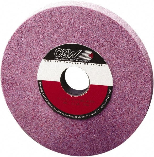 Surface Grinding Wheel: 12" Dia, 1" Thick, 5" Arbor, 46 Grit