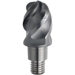 Ball End Mill Heads; Mill Diameter (Decimal Inch): 1.0000; Length Of Cut (Decimal Inch - 4 Decimals): 1.0500; Connection Type: iMX25; Overall Length (Decimal Inch): 1.5000