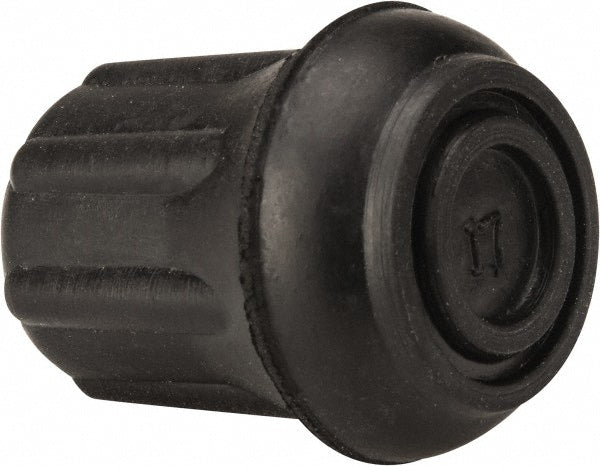 5/8" ID, Rubber Crutch Tip