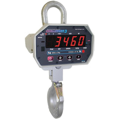 Crane Scales & Hanging Scales; Type: Dynamometer; Capacity (Lb.): 5000.00; Capacity (kg): 2500.0000; Display Type: 5-Digit LCD; Graduation: 2