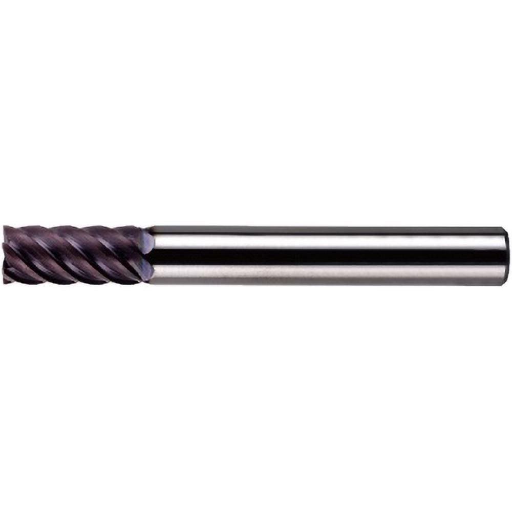 Square End Mill: 10.00 mm Dia, 20.00 mm LOC, 6 Flute, Solid Carbide