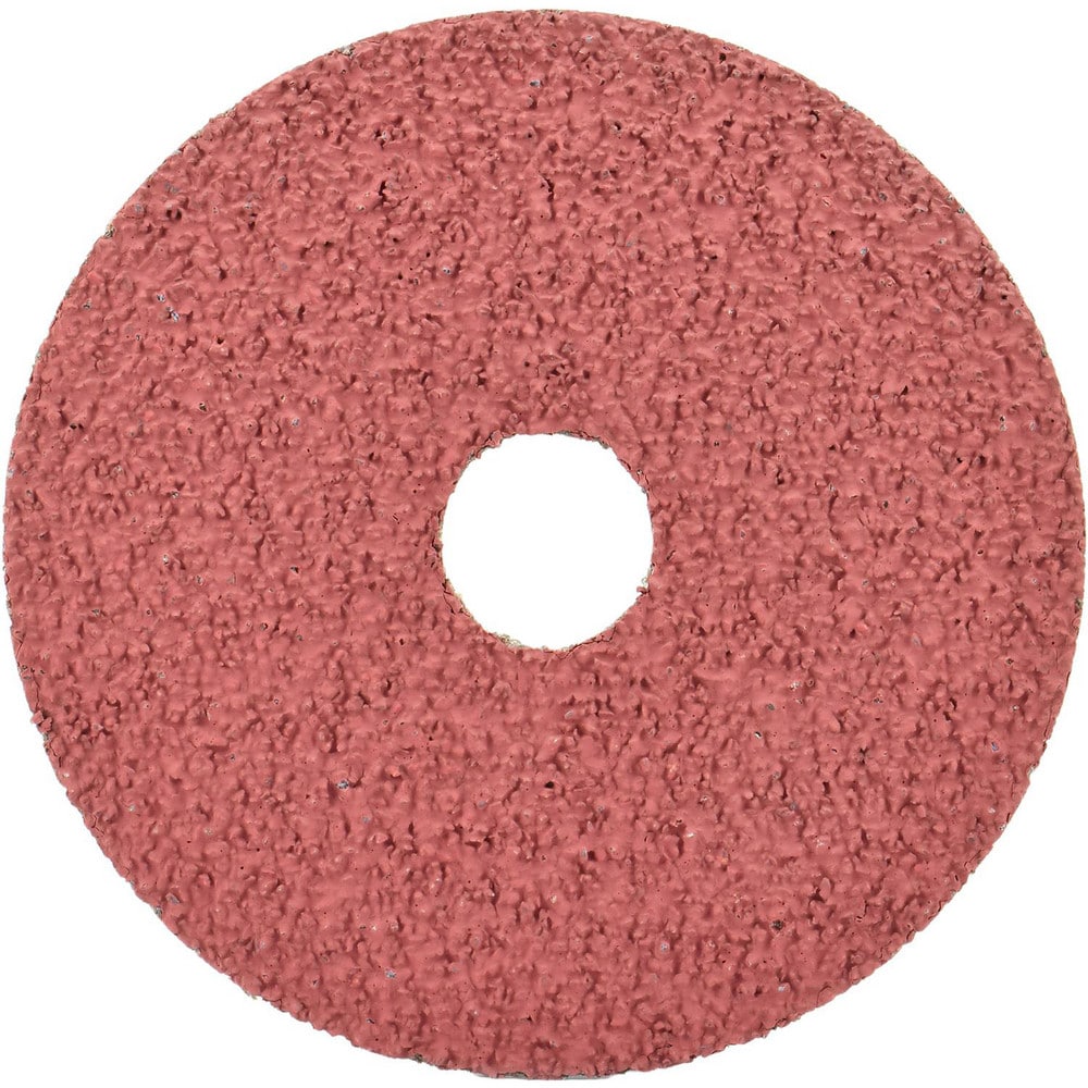 Fiber Disc:  9-1/8" Disc Dia, Arbor Hole, 60 Grit, Aluminum Oxide