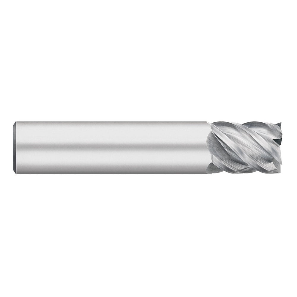 Square End Mill: 3/16" Dia, 3/8" LOC, 5 Flute, Solid Carbide