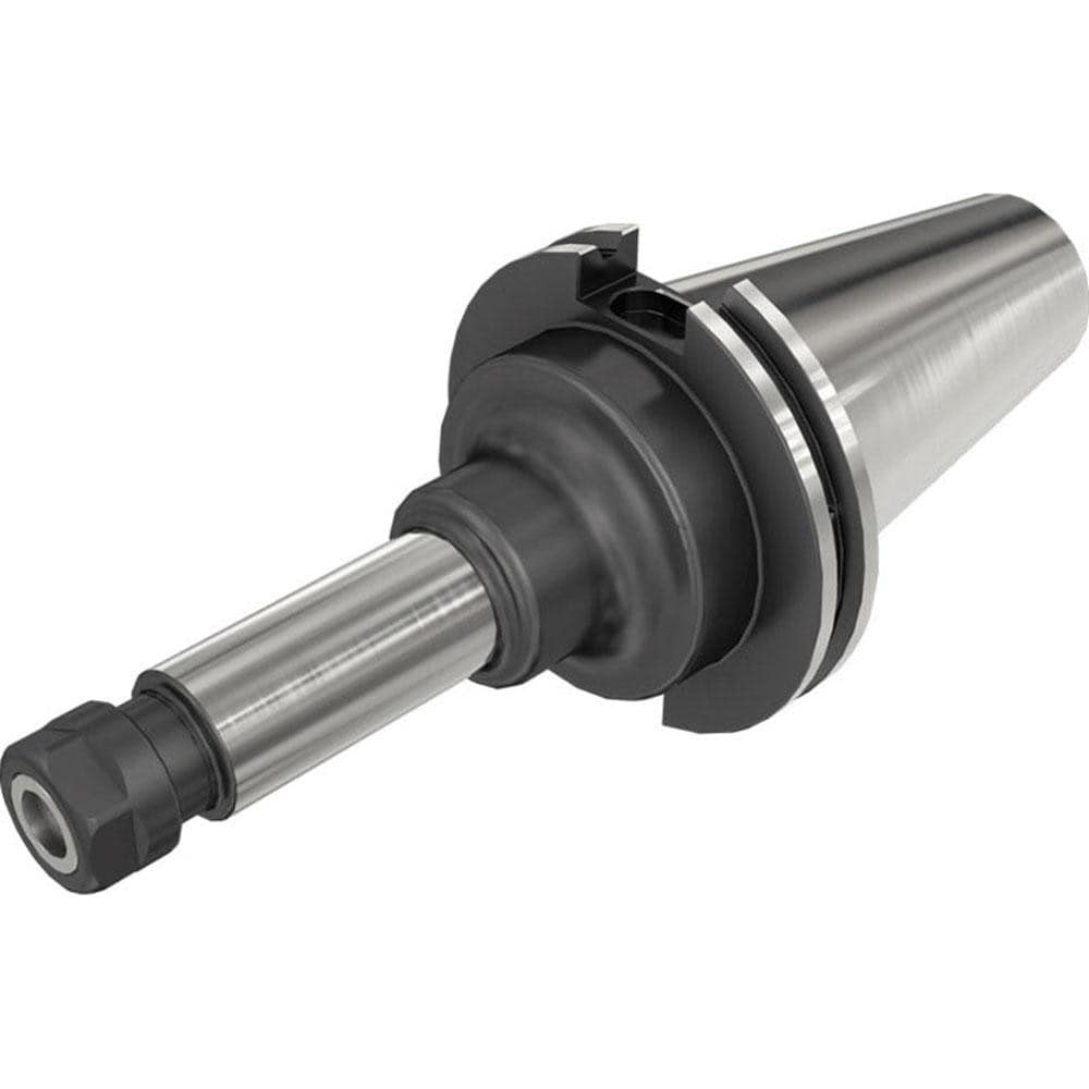 Collet Chuck: 0.0800 to 0.7890" Capacity, Full Grip Collet, 1.9685" Shank Dia, Taper Shank