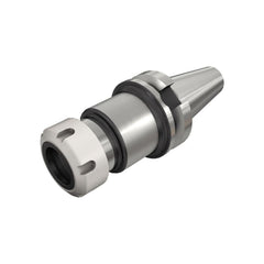 Collet Chuck: 1.00 to 13.00 mm Capacity, Full Grip Collet, 40.00 mm Shank Dia, Taper Shank